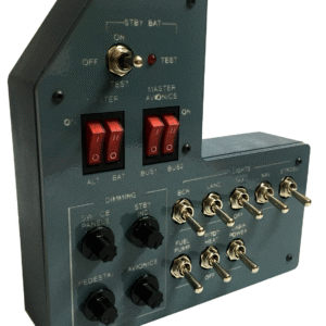 C172 Glass Cockpit Style Switch Panel